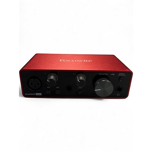 Used Focusrite Scarlett Solo Gen 2 Audio Interface