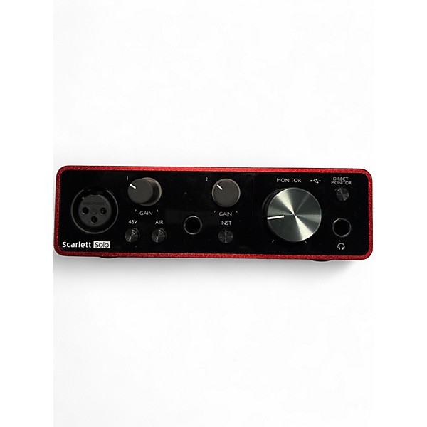 Used Focusrite Scarlett Solo Gen 2 Audio Interface
