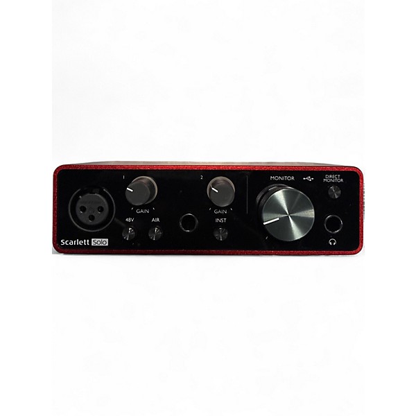 Used Focusrite Scarlett Solo Gen 2 Audio Interface