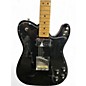 Used 2021 Fender Telecaster Custom Black Solid Body Electric Guitar