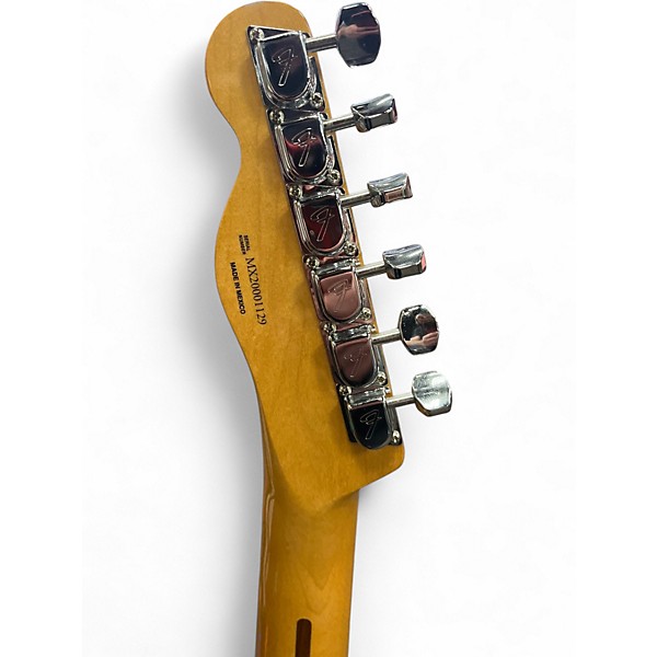 Used 2021 Fender Telecaster Custom Black Solid Body Electric Guitar