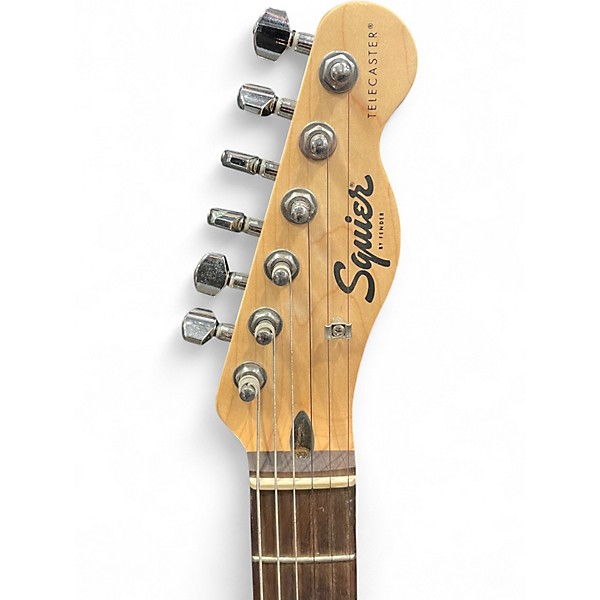 Used Squier Sonic Telecaster Surf Green Solid Body Electric Guitar