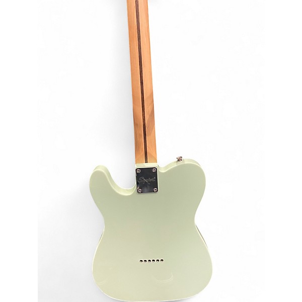 Used Squier Sonic Telecaster Surf Green Solid Body Electric Guitar