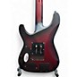 Used Schecter Guitar Research C-1 Platinum FR S Satin Crimson Red Burst Solid Body Electric Guitar