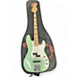 Used Fender Standard Precision Bass Seafoam Green Electric Bass Guitar