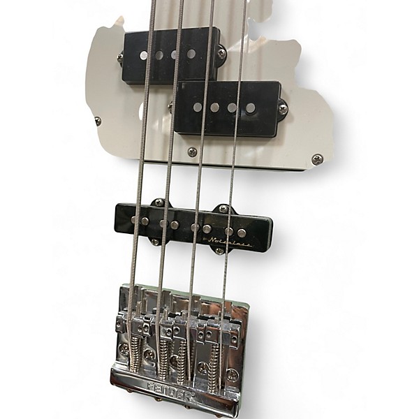 Used Fender Standard Precision Bass Seafoam Green Electric Bass Guitar