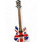 Used Lyon By Washburn Def Leppard Limited Edition Union Jack Solid Body Electric Guitar thumbnail