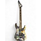 Used ESP LTD Kirk Hammett Signature White Zombie Custom Graphic Solid Body Electric Guitar thumbnail