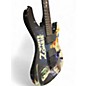 Used ESP LTD Kirk Hammett Signature White Zombie Custom Graphic Solid Body Electric Guitar