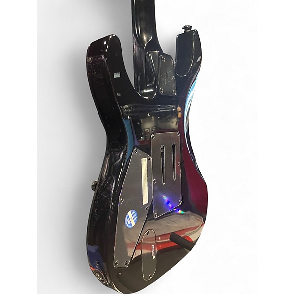 Used ESP LTD Kirk Hammett Signature White Zombie Custom Graphic Solid Body Electric Guitar