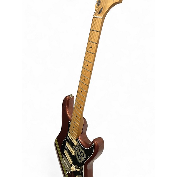 Used Fender Deluxe Roadhouse Stratocaster Copper Solid Body Electric Guitar