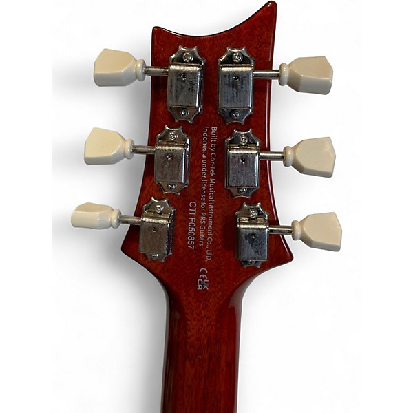 Used PRS SE Singlecut McCarty 594 Orange Solid Body Electric Guitar