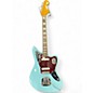 Used Squier CLASSIC VIBE JAGUAR Daphne Blue Solid Body Electric Guitar thumbnail