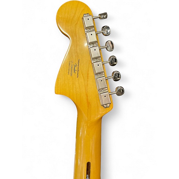 Used Squier CLASSIC VIBE JAGUAR Daphne Blue Solid Body Electric Guitar