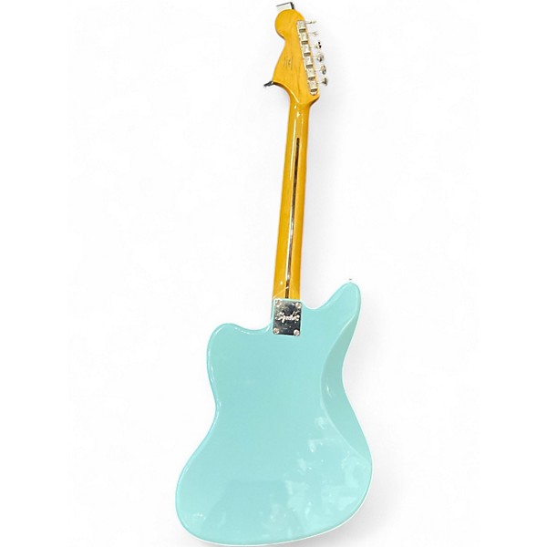 Used Squier CLASSIC VIBE JAGUAR Daphne Blue Solid Body Electric Guitar