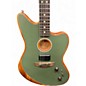 Used Fender ACOUSTASONIC PLAYER JAZZMASTER Royal Olive Acoustic Electric Guitar thumbnail
