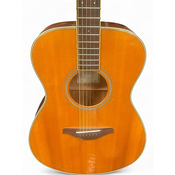 Used Yamaha FSTA TransAcoustic Concert Natural Acoustic Electric Guitar