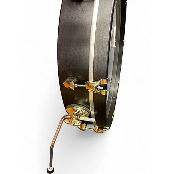 Used SJC Drums 20in PANCAKE DRUM Black and Gold Drum