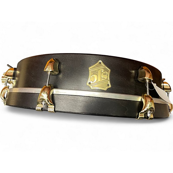 Used SJC Drums 20in PANCAKE DRUM Black and Gold Drum