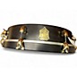Used SJC Drums 20in PANCAKE DRUM Black and Gold Drum
