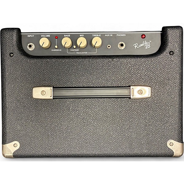 Used Fender Rumble 25 25W 1x8 Bass Combo Amp