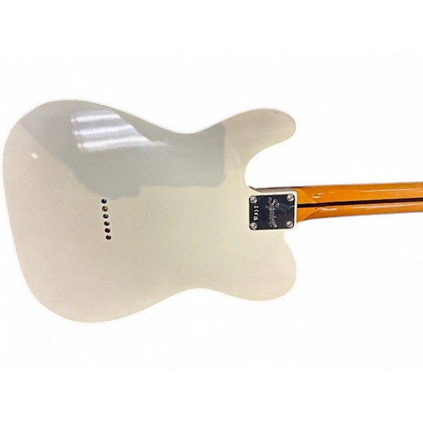 Used Squier Classic Vibe Telecaster Thinline Alpine White Hollow Body Electric Guitar