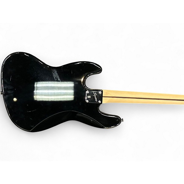Used Squier Vintage Modified Jazz Bass Black Electric Bass Guitar