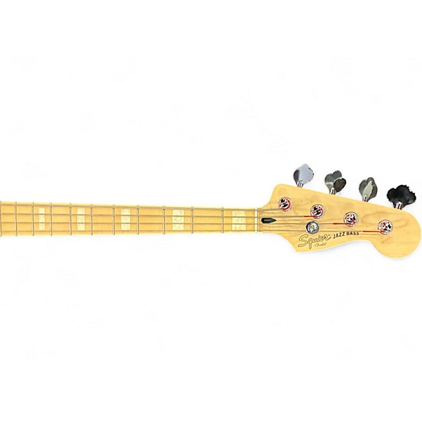 Used Squier Vintage Modified Jazz Bass Black Electric Bass Guitar