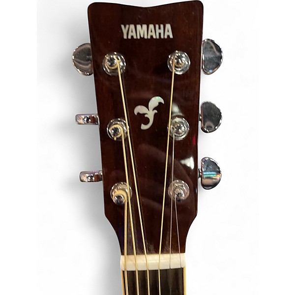 Used Yamaha FGTA TRANSACOUSTIC Natural Acoustic Electric Guitar