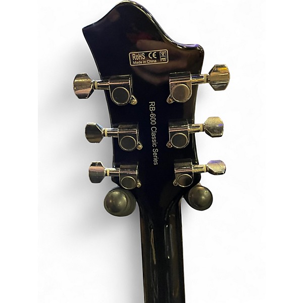 Used Harley Benton  RB 600 Black Solid Body Electric Guitar