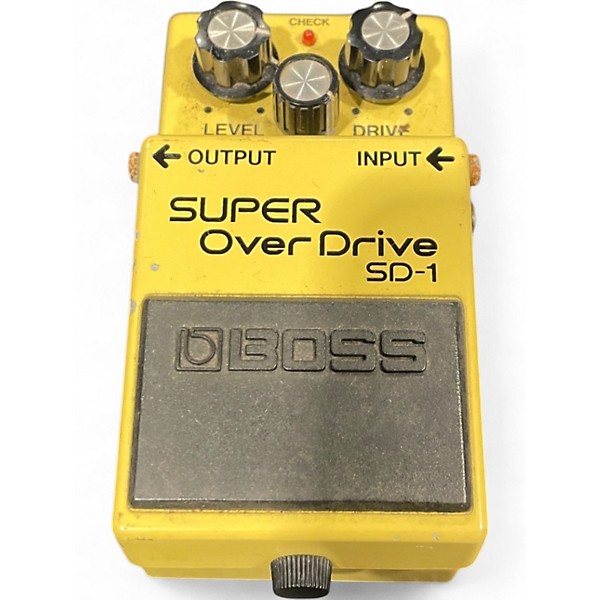 Used BOSS SD1 Super Overdrive Effect Pedal
