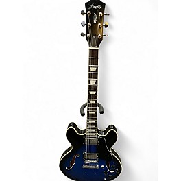 Used Firefly FF338 BLUE Hollow Body Electric Guitar