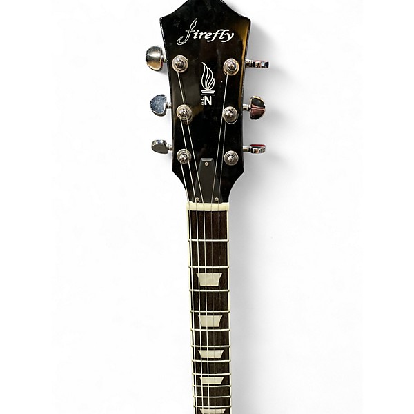 Used Firefly FF338 BLUE Hollow Body Electric Guitar