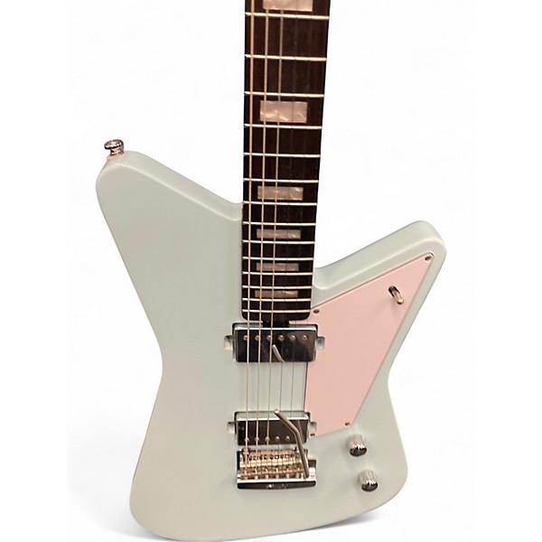 Used Sterling by Music Man Mariposa Dorado Green Solid Body Electric Guitar