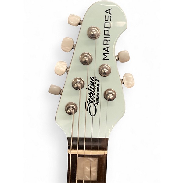 Used Sterling by Music Man Mariposa Dorado Green Solid Body Electric Guitar