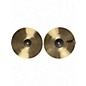 Used SABIAN 14in Aax frequency hi hats Cymbal