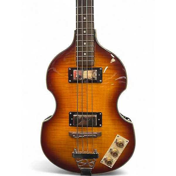 Used Epiphone Viola 2 Color Sunburst Electric Bass Guitar