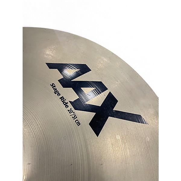 Used SABIAN 20in AAX Stage Ride Cymbal