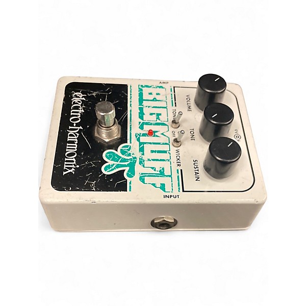 Used Electro-Harmonix Big Muff Tone Wicker Distortion Effect Pedal