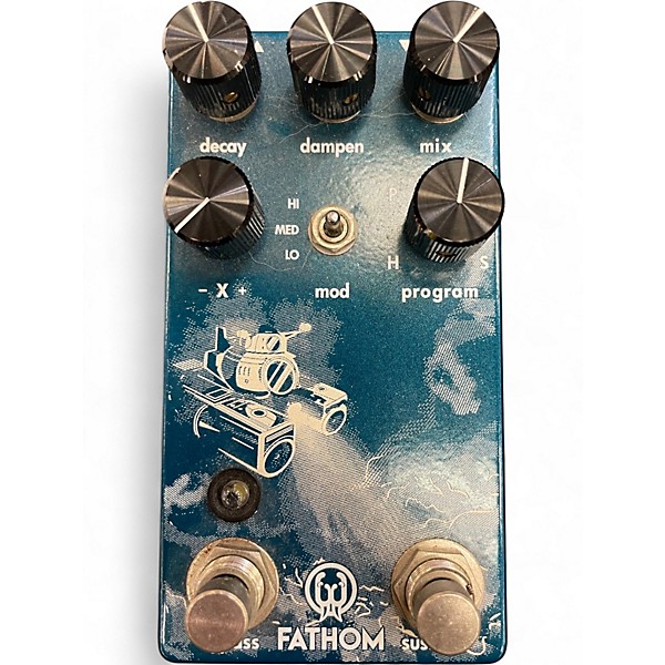 Used Walrus Audio Fathom Reverb Effect Pedal
