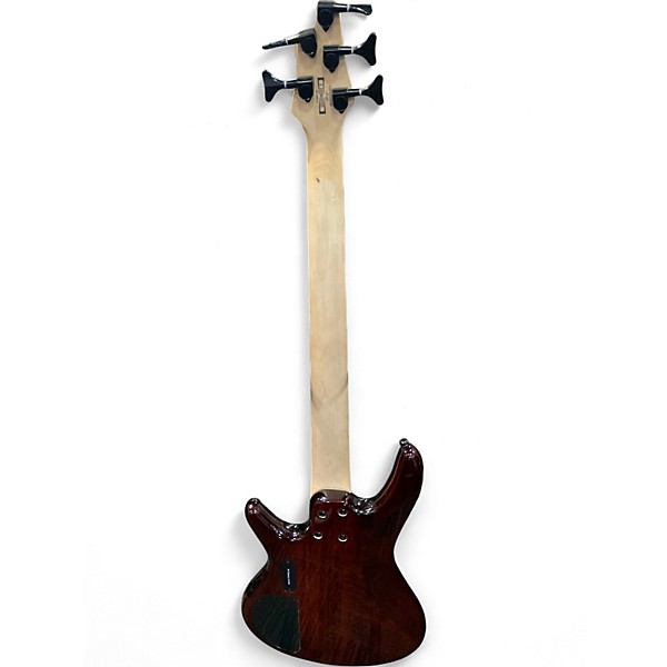 Used Ibanez GSR205 5 String Brown Electric Bass Guitar