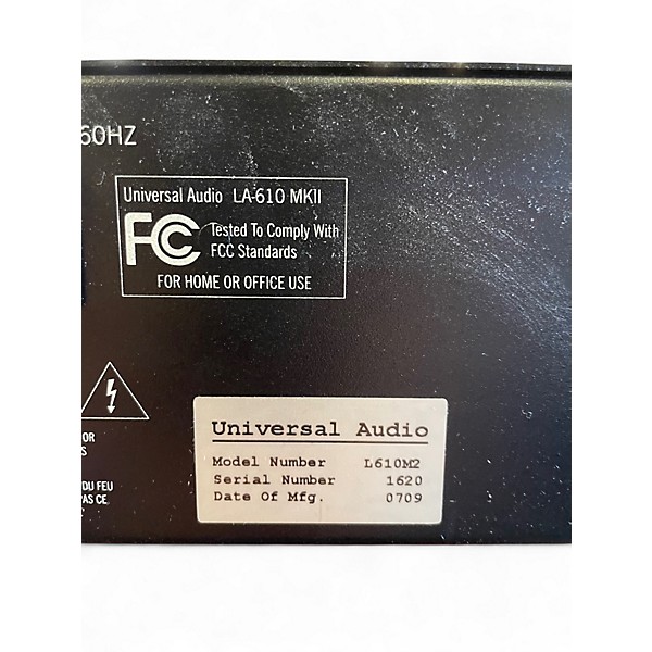 Used Universal Audio LA610 MKII Channel Strip