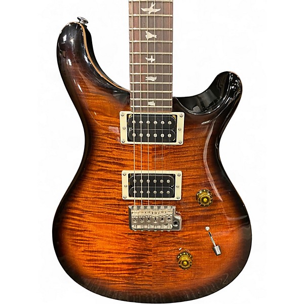 Used PRS SE Custom 24 2 Color Sunburst Solid Body Electric Guitar