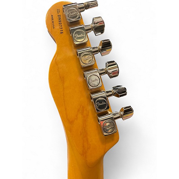 Used 1998 Fender American Deluxe Nashville Telecaster Trans Teal Solid Body Electric Guitar