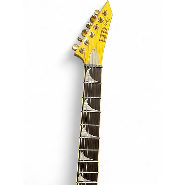 Used ESP LTD KHV Gold Solid Body Electric Guitar
