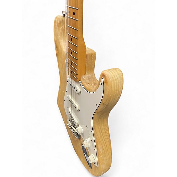 Used Fender American 1970S Reissue Stratocaster Natural Solid Body Electric Guitar