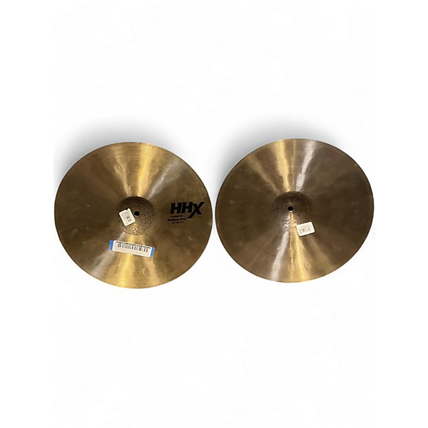 Used SABIAN 14in HHX COMPLEX MEDIUM HATS Cymbal