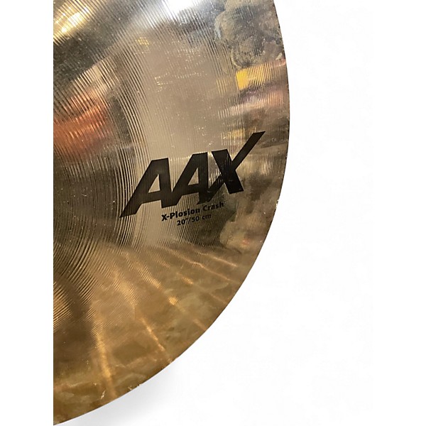Used SABIAN 20in AAX X-PLOSION CRASH Cymbal
