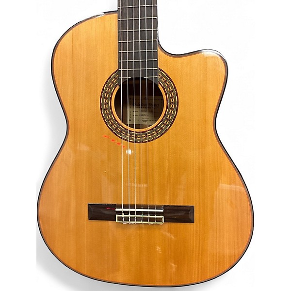 Used Ibanez GA60SCE Natural Classical Acoustic Electric Guitar