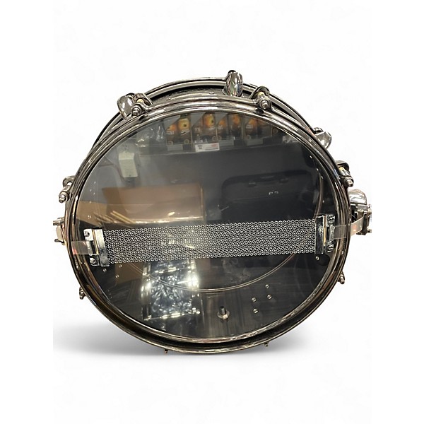 Used Orange County Drum & Percussion 13X5 Steel Snare Black Chrome Drum